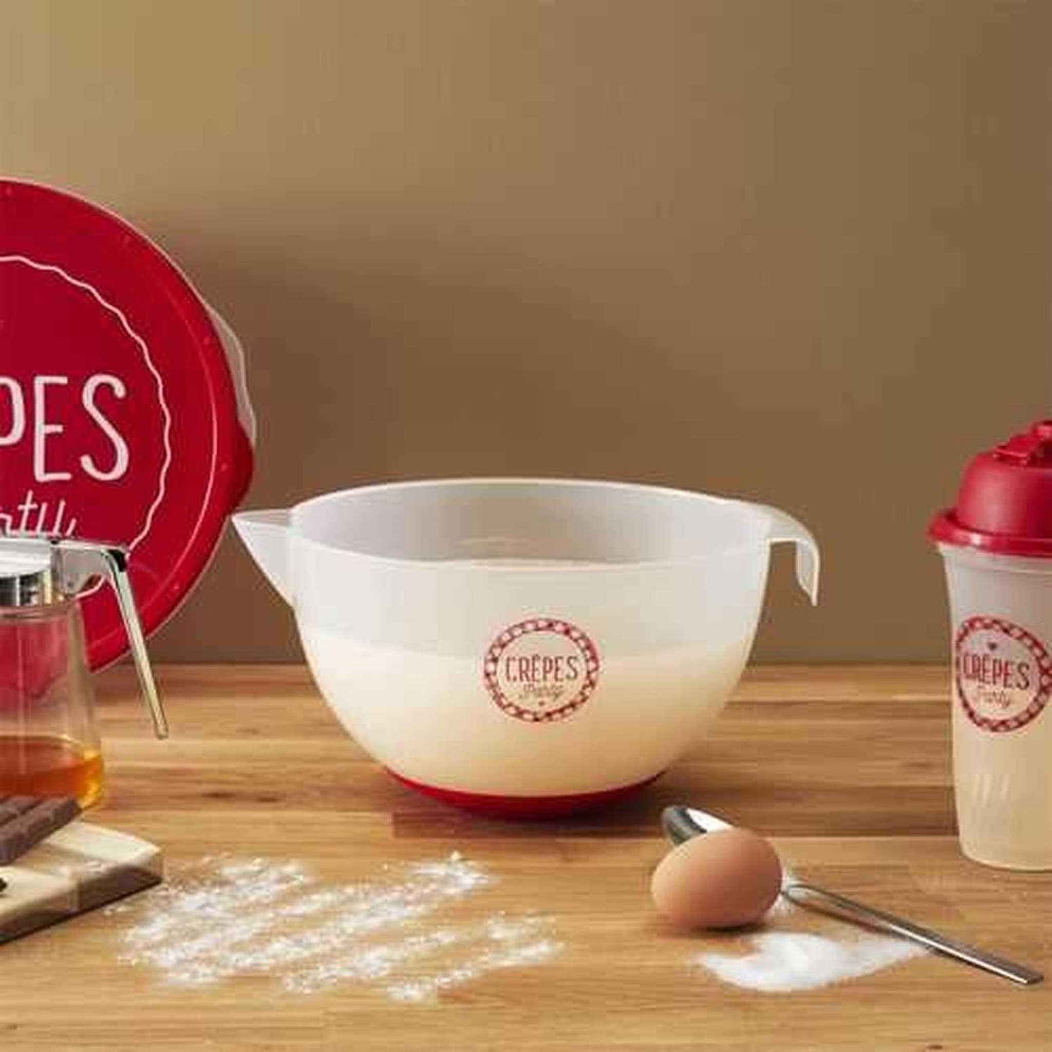 Voir la diapositive 3 : Lily Cook Bol mélangeur 3 l - crêpes party