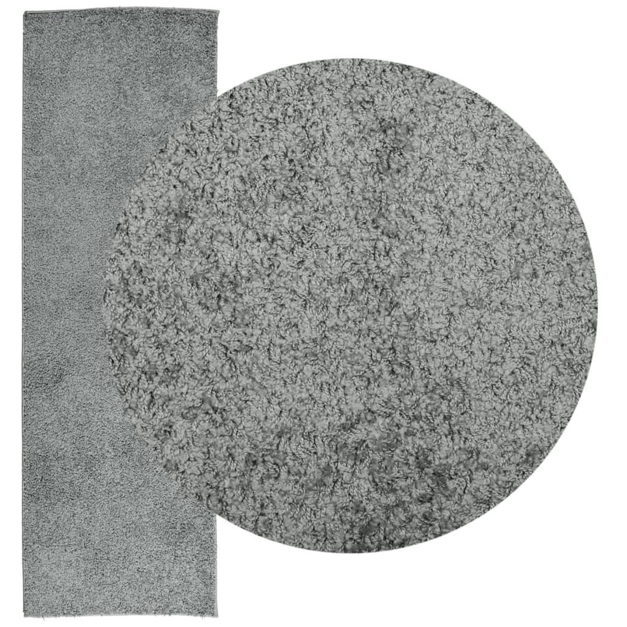 Voir la diapositive 3 : VIDAXL Tapis shaggy PAMPLONA poils longs moderne vert 80x250 cm