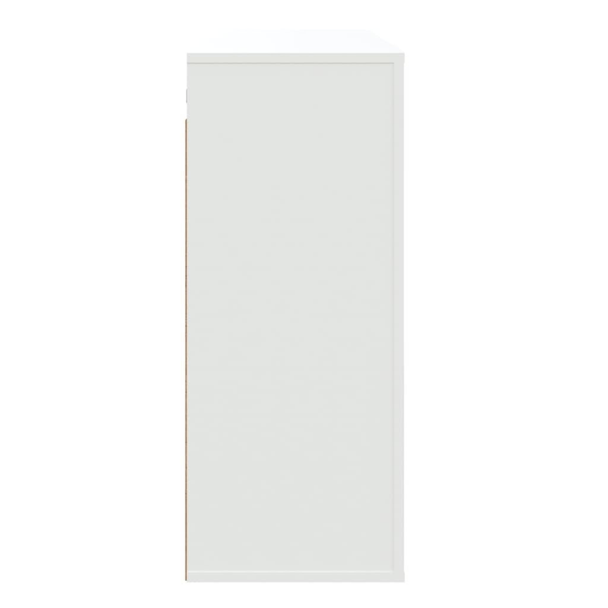 Voir la diapositive 5 : VIDAXL Armoire murale Blanc 80x33x80 cm Bois d'ingenierie