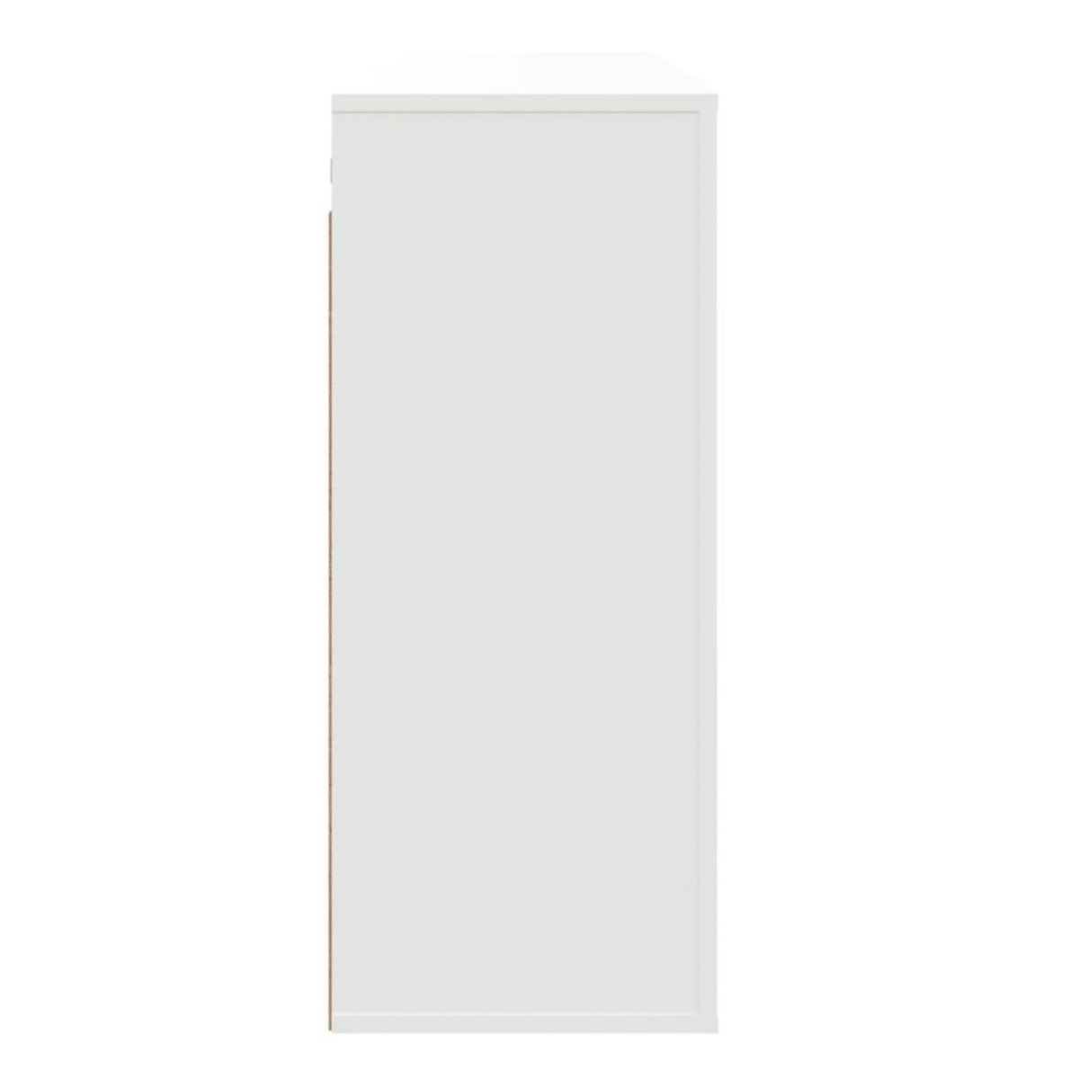 VIDAXL Armoire murale Blanc 80x33x80 cm Bois d'ingenierie
