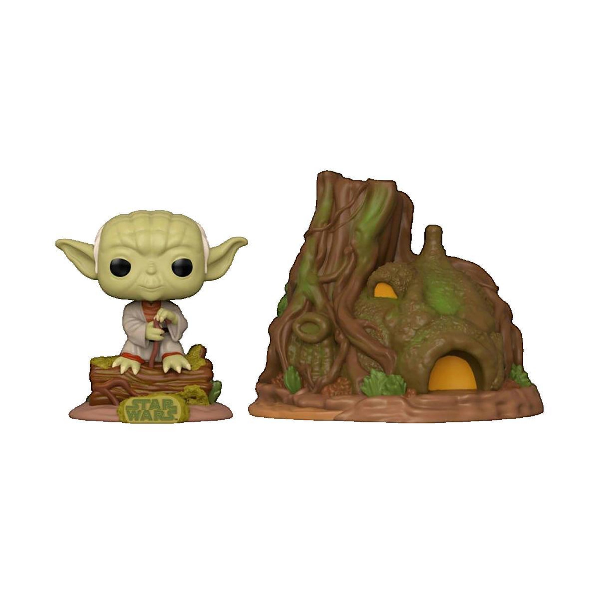 Voir la diapositive 2 : Funko Figurine de collection Funko Pop! Town Yoda verte