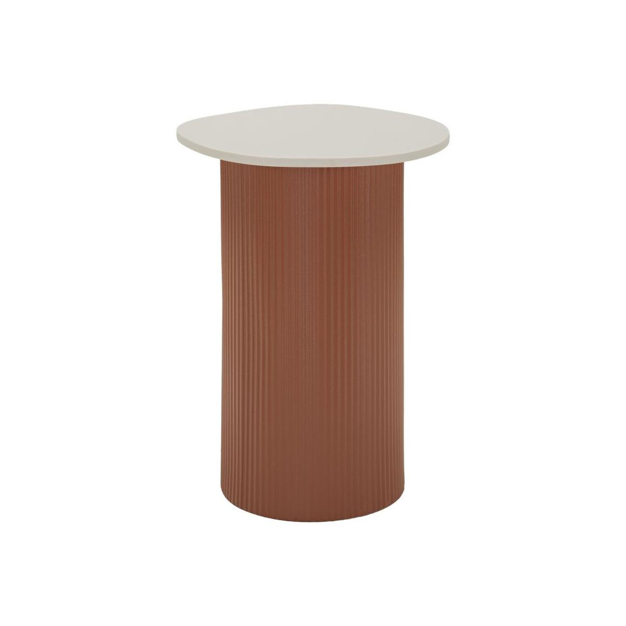 Paris Prix Table d'appoint  frankfurt  53cm rouge & blanc