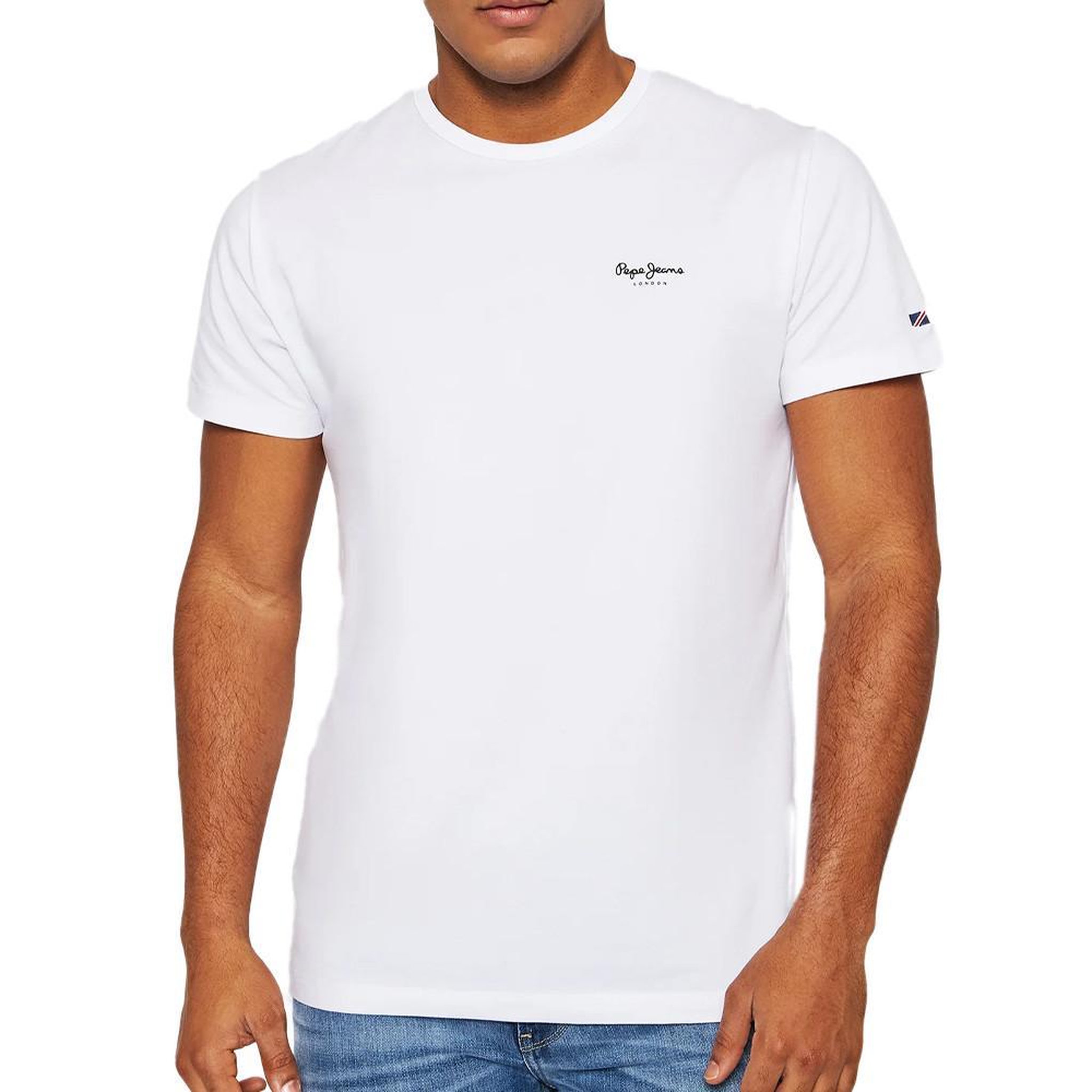 Voir la diapositive 1 : Pepe Jeans T-shirt Blanc Homme Pepe Jeans Original Basic