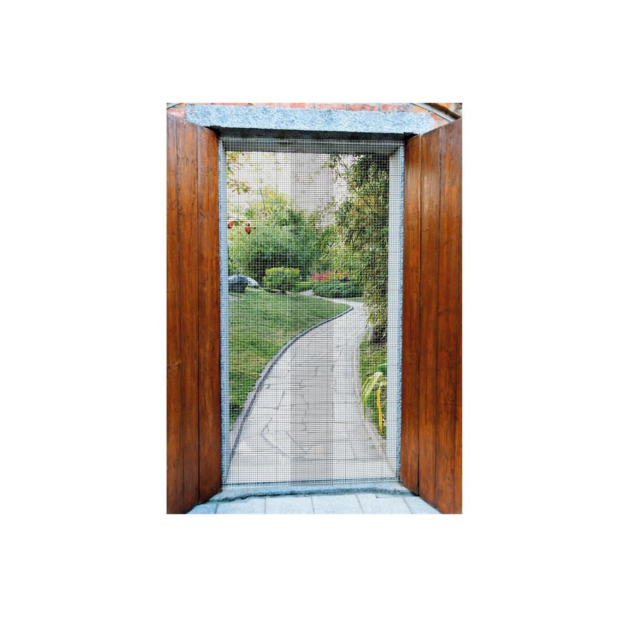 Voir la diapositive 2 : Je cherche une idee Moustiquaire à Découper  Porte  220cm Blanc