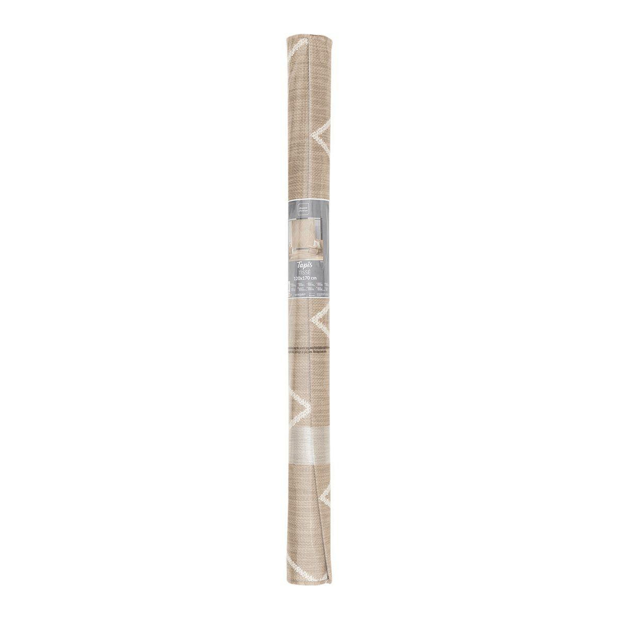 Voir la diapositive 3 : Douceur d'Intérieur Tapis déco  damira  120x170cm naturel