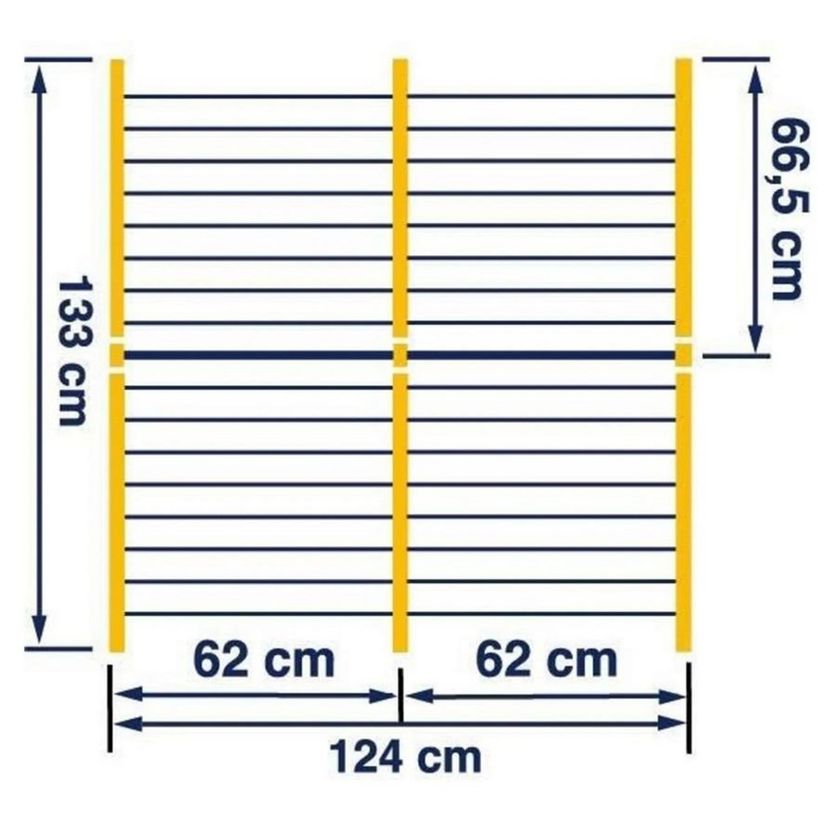 Leifheit Séchoir à linge 9.6 m à 18.9 m - 42203122
