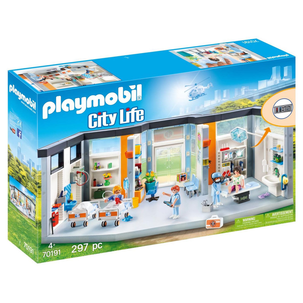 PLAYMOBIL 70191 - City Life - Clinique équipée