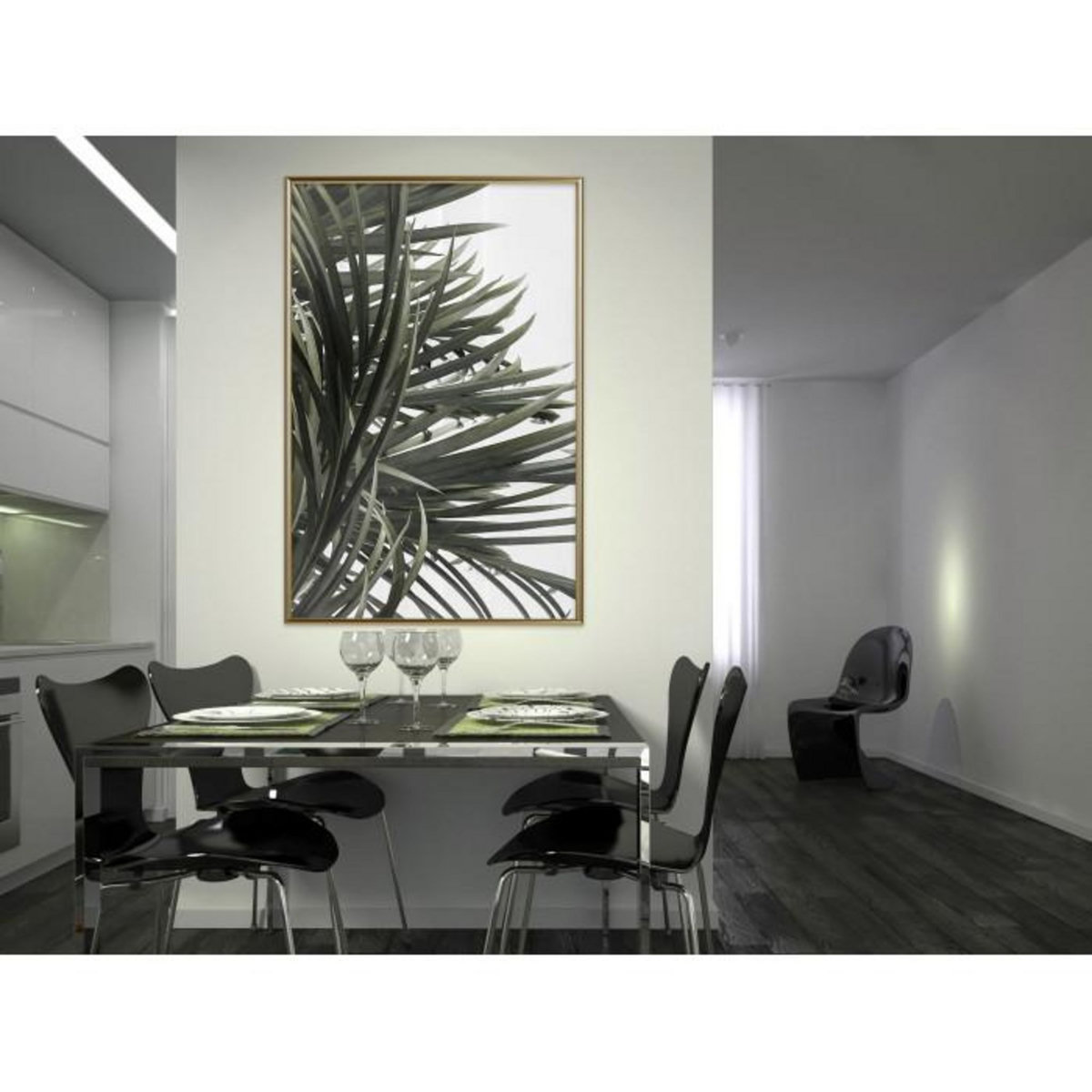 Paris Prix Affiche Murale Encadrée  Little Tropics