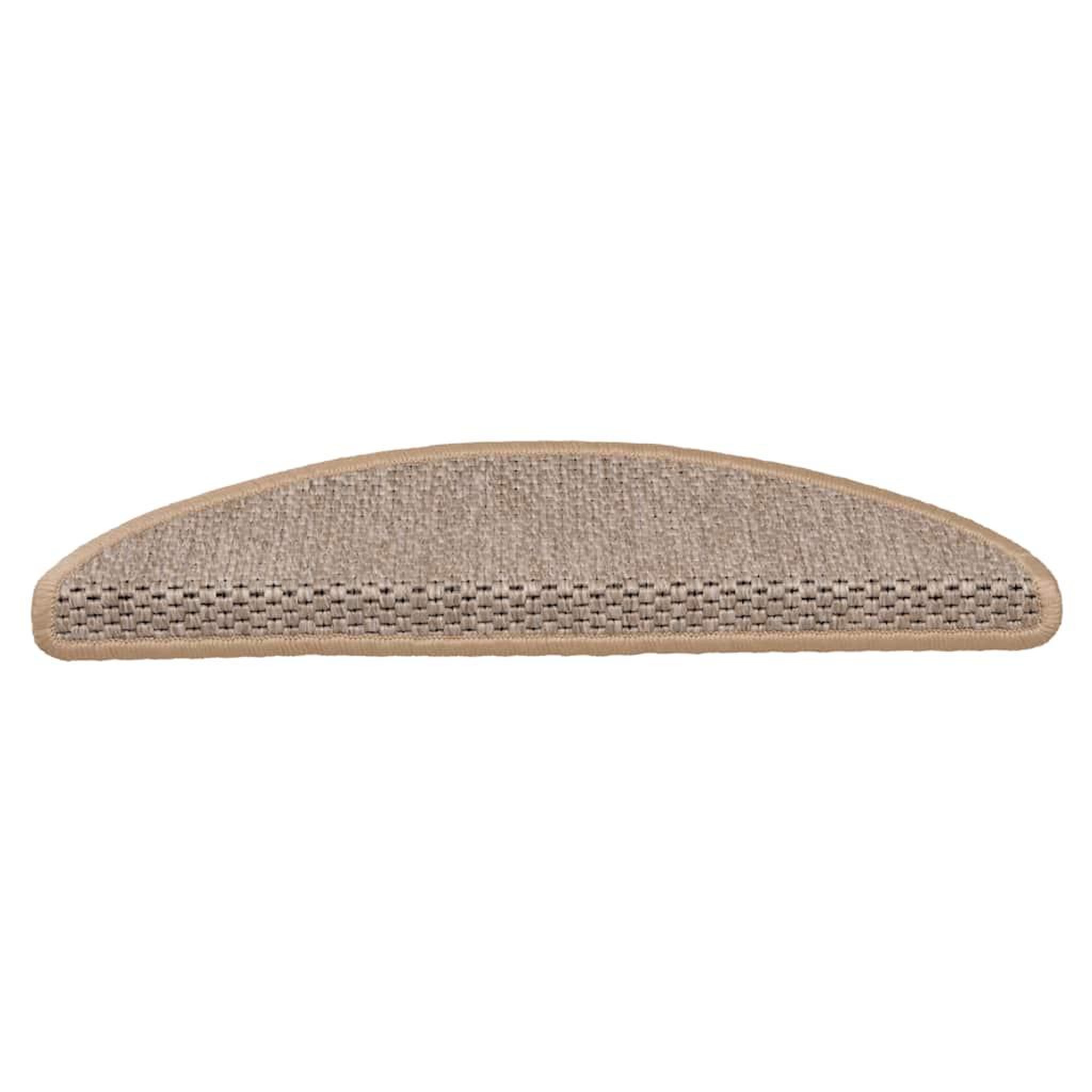 Voir la diapositive 3 : VIDAXL Tapis d'escalier autocollants 30 pcs 56x17x3 cm beige clair