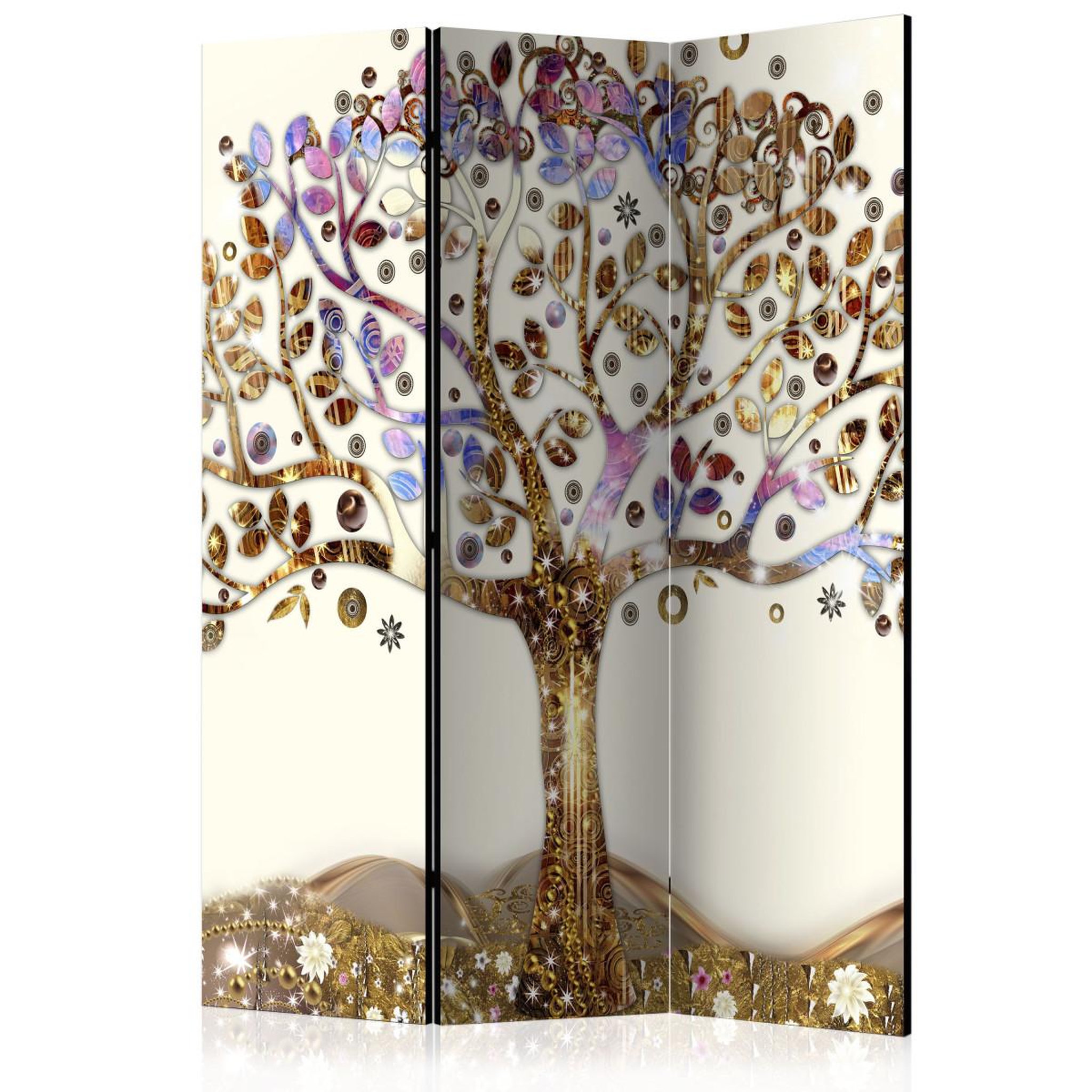 Paris Prix Paravent 3 volets  golden tree  135x172cm
