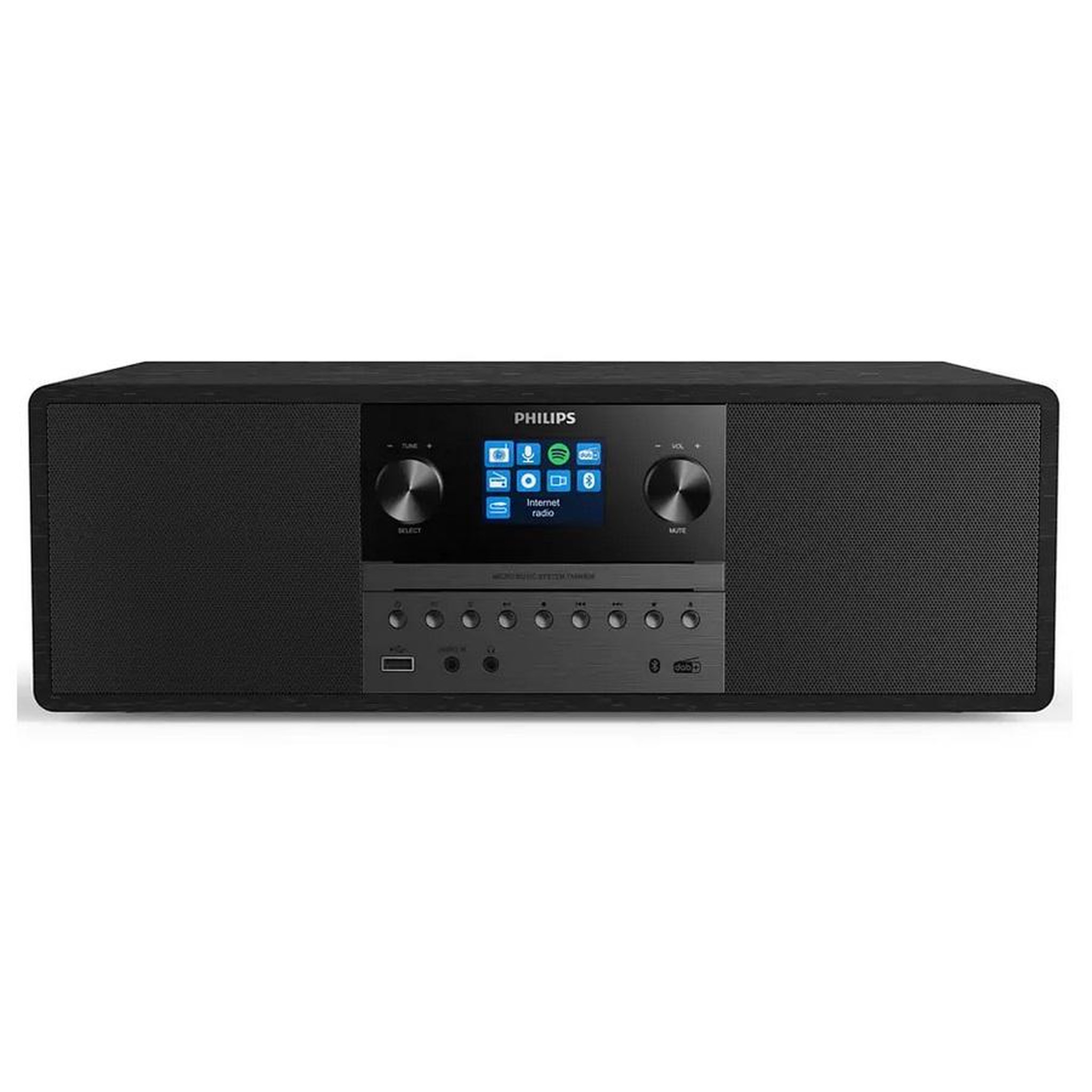 Voir la diapositive 3 : Philips Micro-chaîne all-in-one 50w noir avec bluetooth - tam6805/10