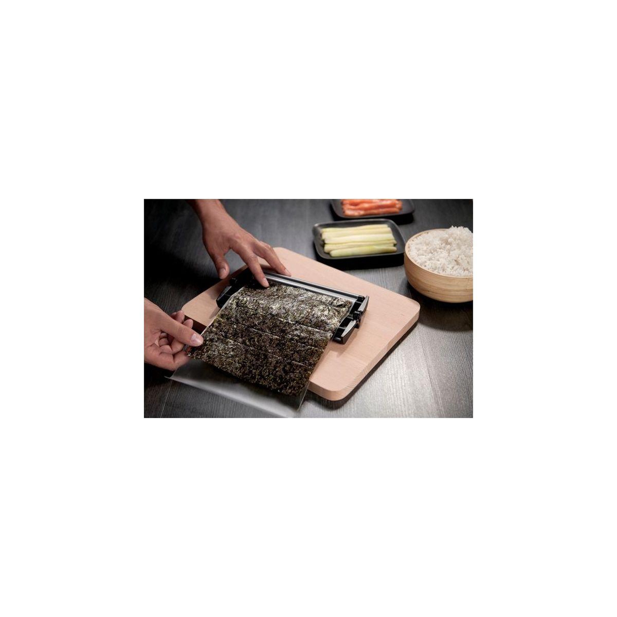 Voir la diapositive 5 : easy sushi Coffret sushis 3.5cm noir individuel