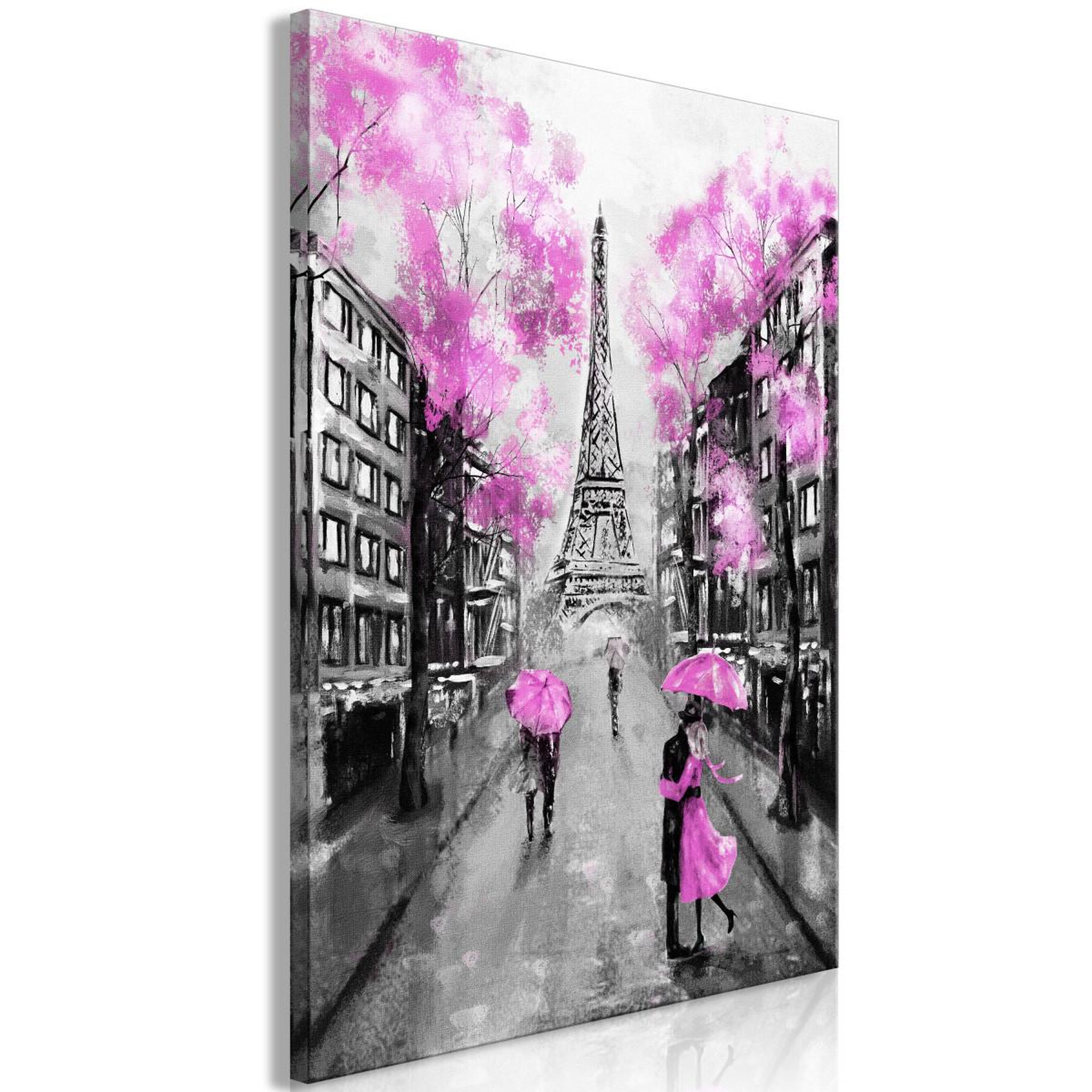 Voir la diapositive 1 : Paris Prix Tableau Imprimé  Paris Rendez Vous Pink