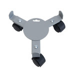 CENTRALE BRICO Roule plante extensible gris alu - 27-37 cm - Acier époxy