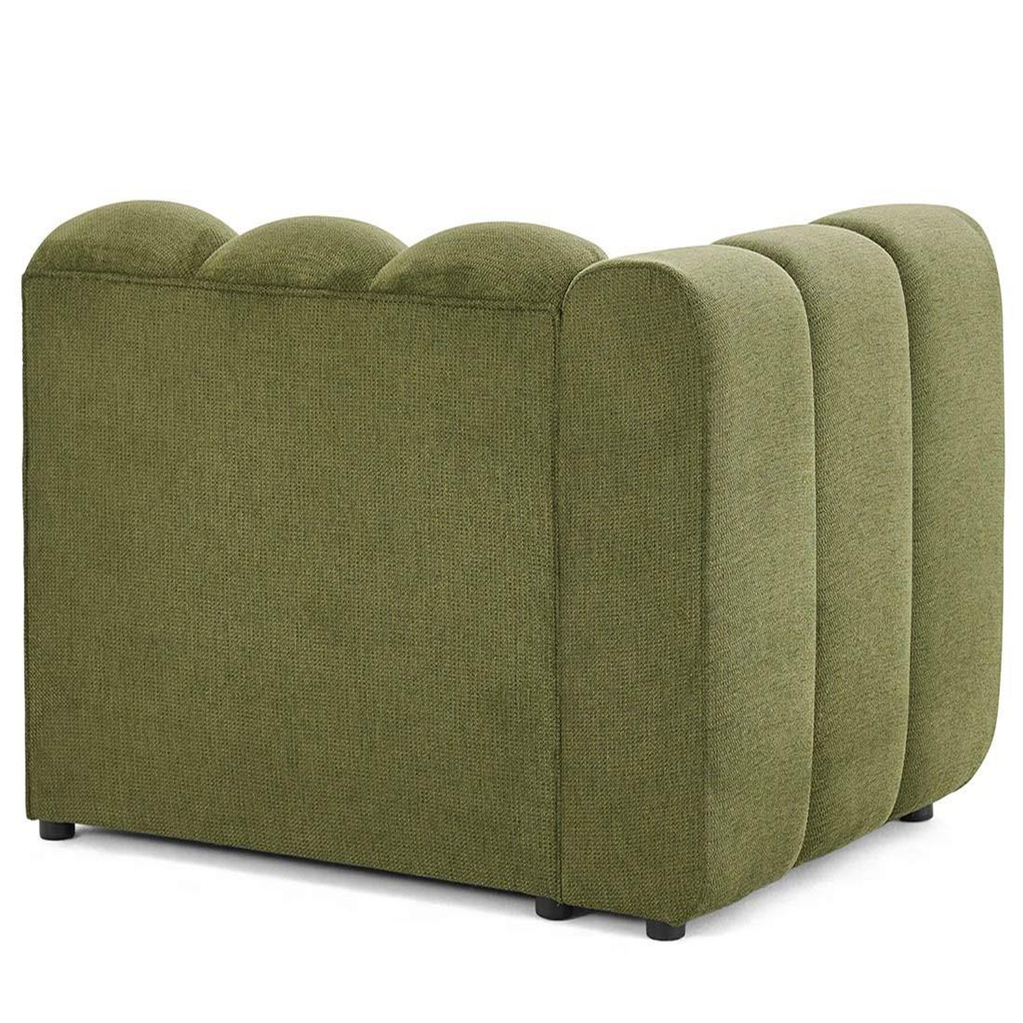 Voir la diapositive 5 : LISA DESIGN Debbie - module d'assise gauche en tissu texturé