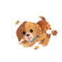 Voir la diapositive 2 : CROCODILE CREEK Puzzle Jumbo - 48 pieces - chiots
