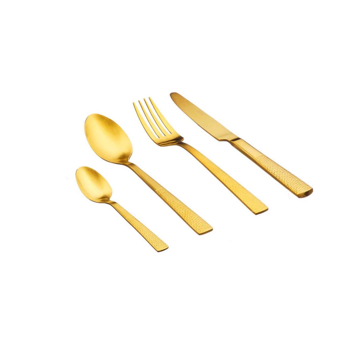 BJORN Ménagère 24 pièces FINN - Gold