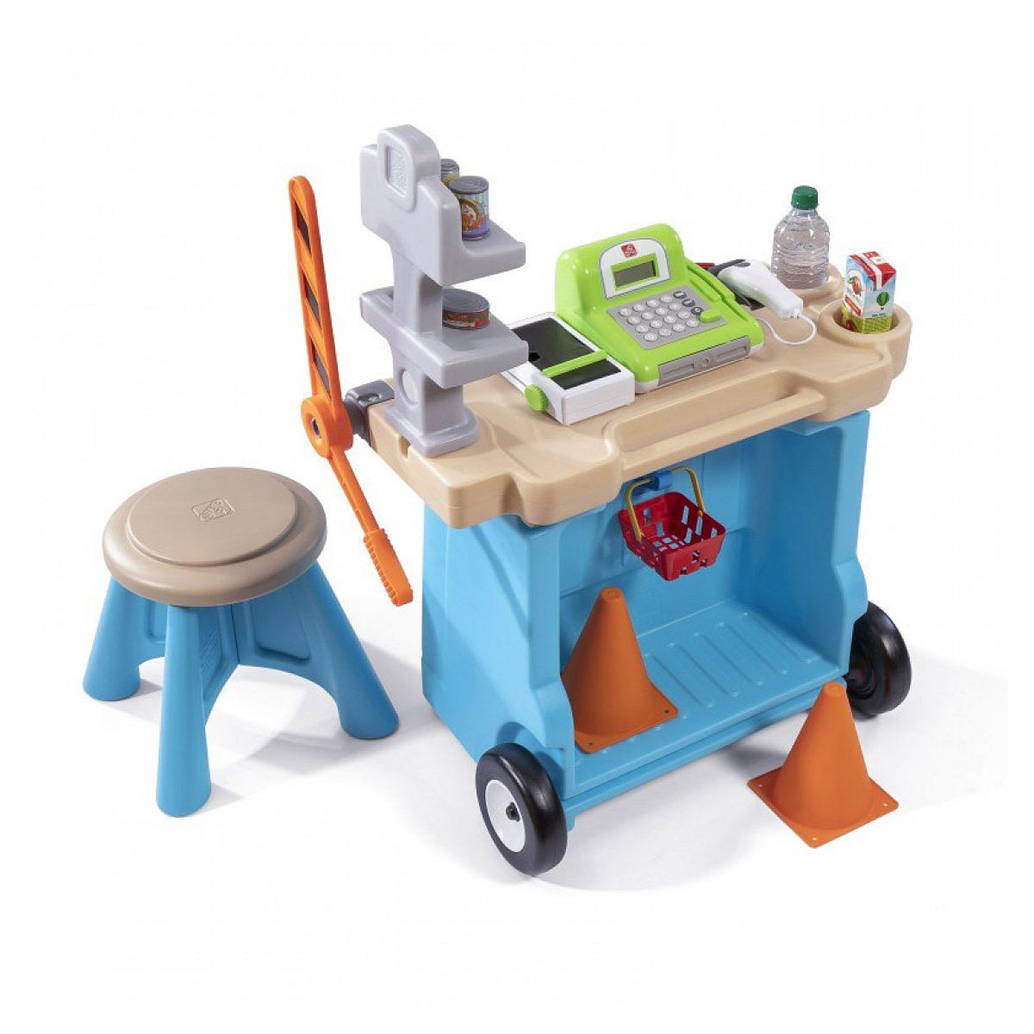 Voir la diapositive 2 : Step 2 Marché ambulant stop  and  Go