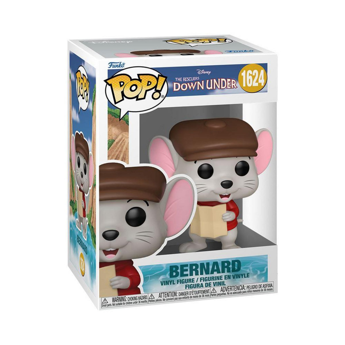 Funko Figurine Funko Pop Disney Rescuers Down Under Bernard