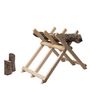 Voir la diapositive 4 : WERKAPRO Chevalet en bois WERKAPRO  à 3 supports pour sciage de bûches