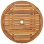 Voir la diapositive 5 : VIDAXL Ensemble a manger de jardin pliable 3 pcs Bois d'acacia solide