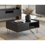 Voir la diapositive 1 : BEST MOBILIER Cali - table basse - effet marbre - 97 cm