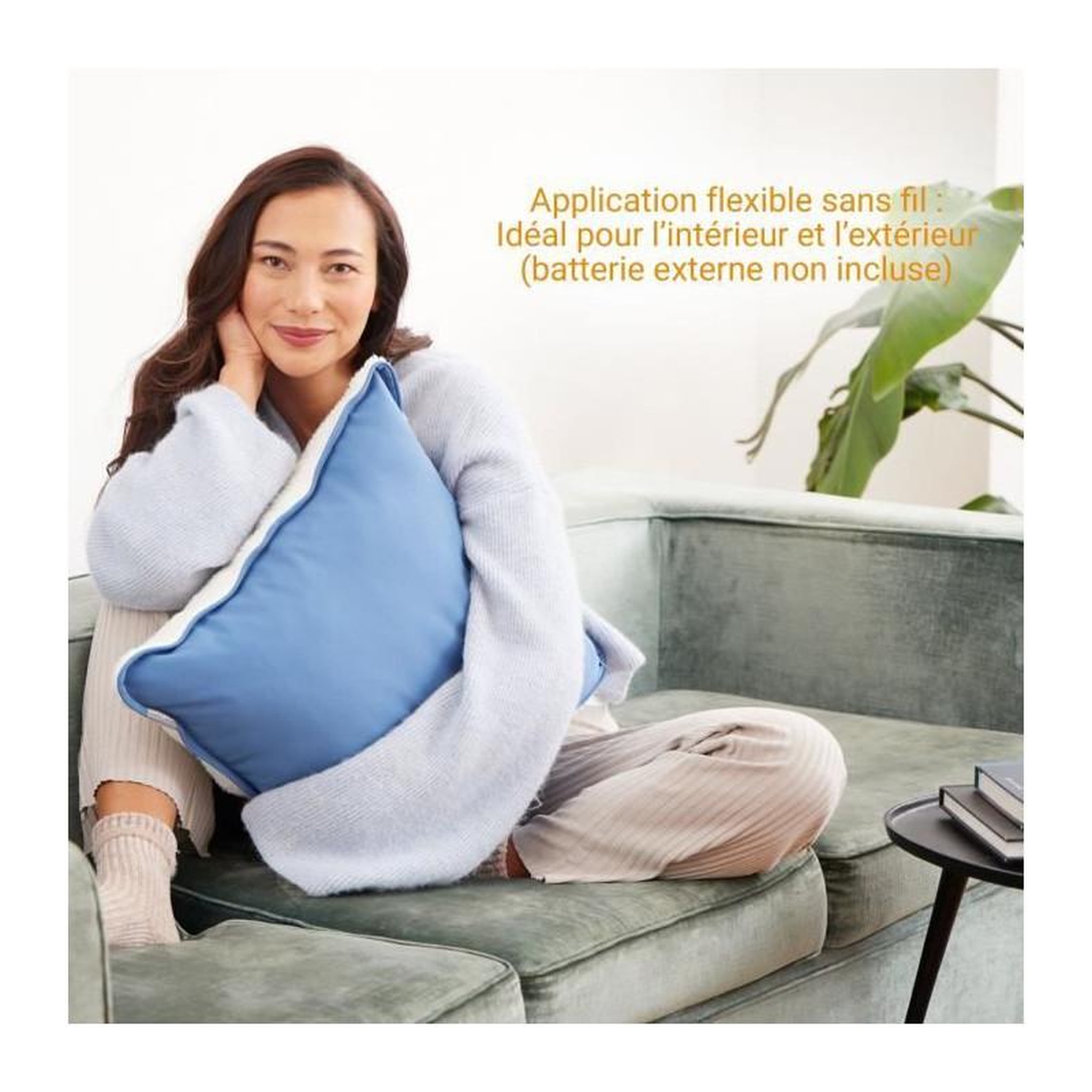 Voir la diapositive 5 : Medisana Coussin chauffant sans fil - MEDISANA - HC 250 - 10 W - Vert