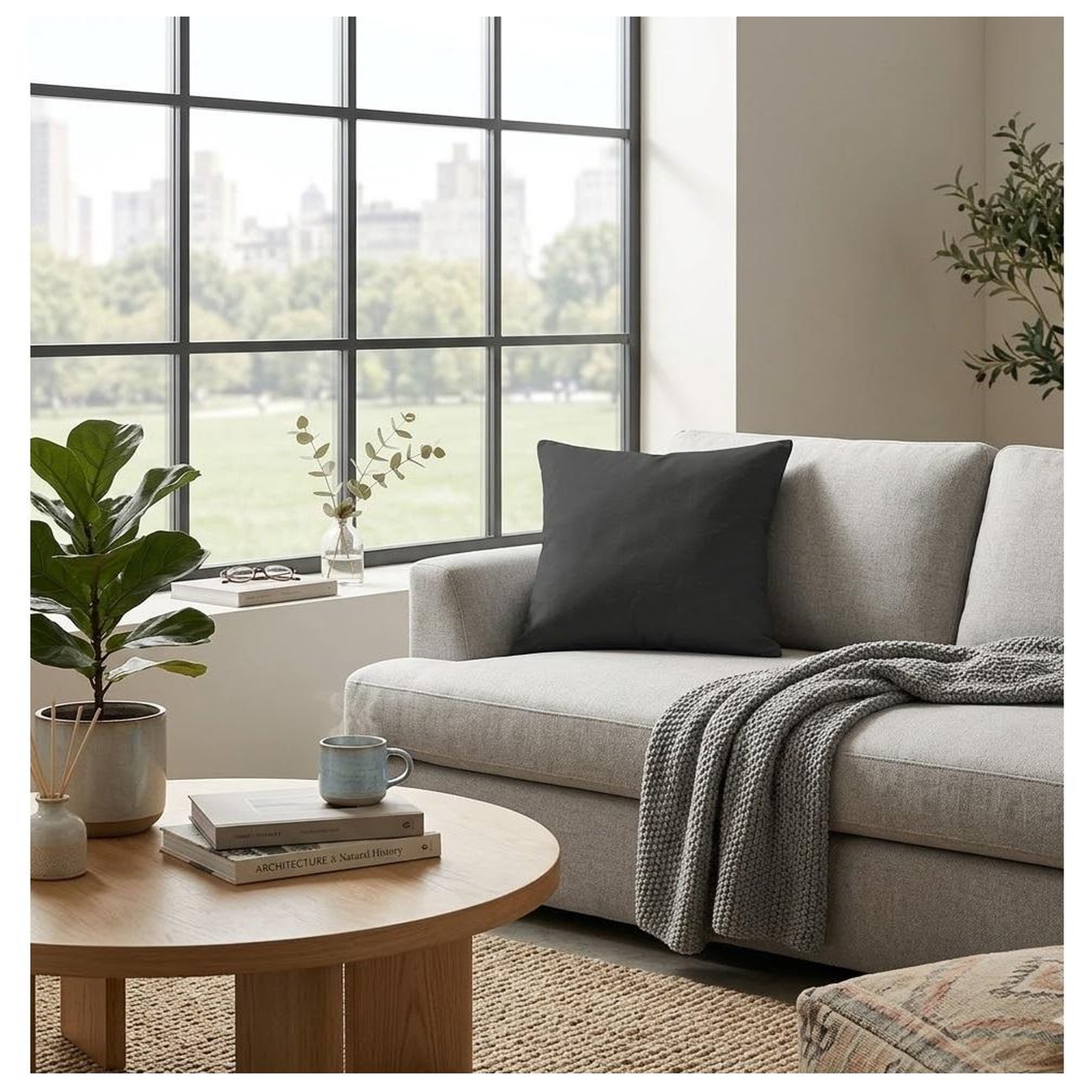 Voir la diapositive 3 : Eden Coussin en polyester uni pop color