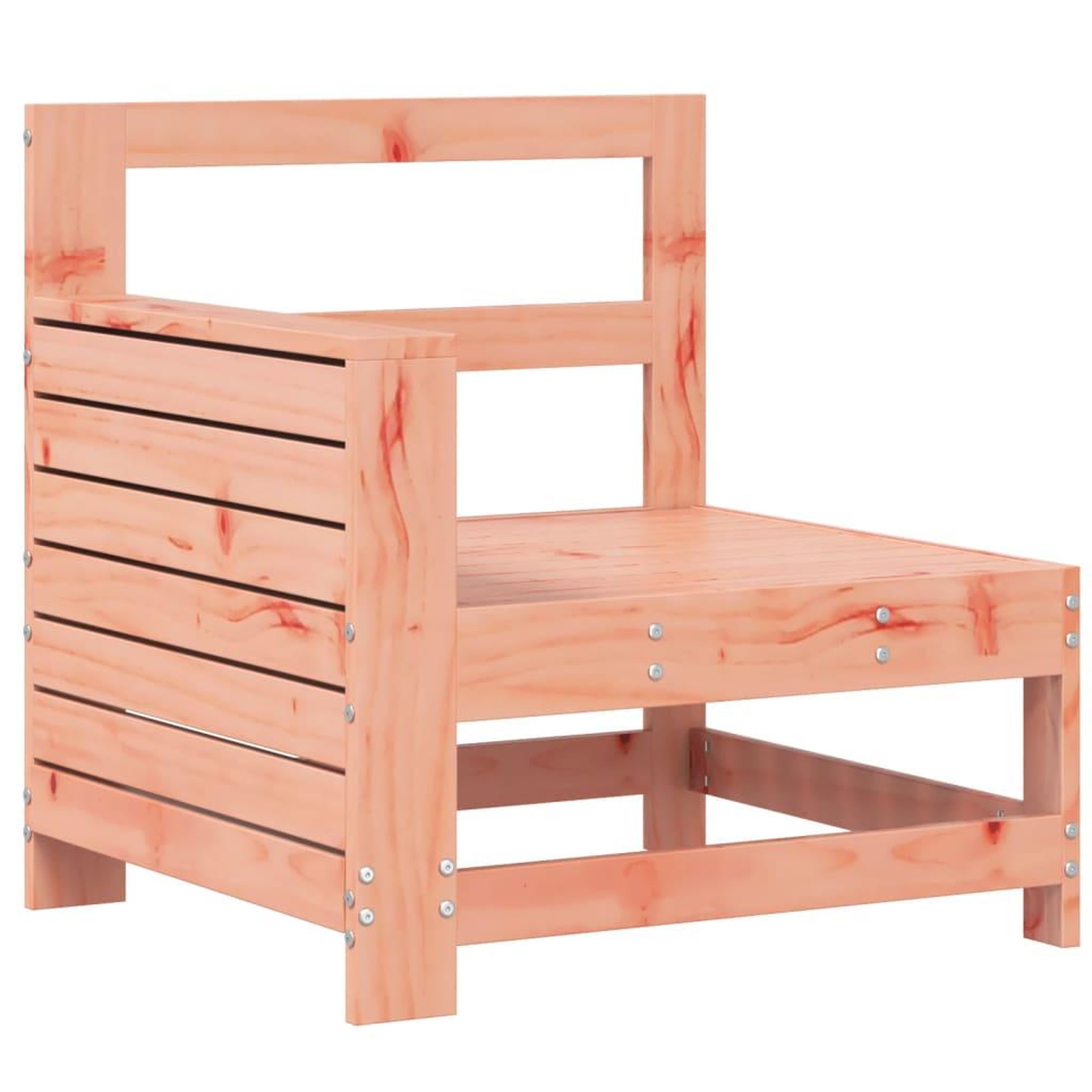 Voir la diapositive 2 : VIDAXL Canape de jardin accoudoir 69x62x70,5 cm bois massif douglas
