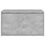 Voir la diapositive 5 : VIDAXL Banc d'entree 80x40x45 cm Gris beton Bois d'ingenierie
