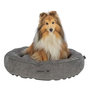 Voir la diapositive 3 : Trixie Panier pour chien - TRIXIE - VITAL LENNOX - Tissu chenille - Ø 60 cm - Gris