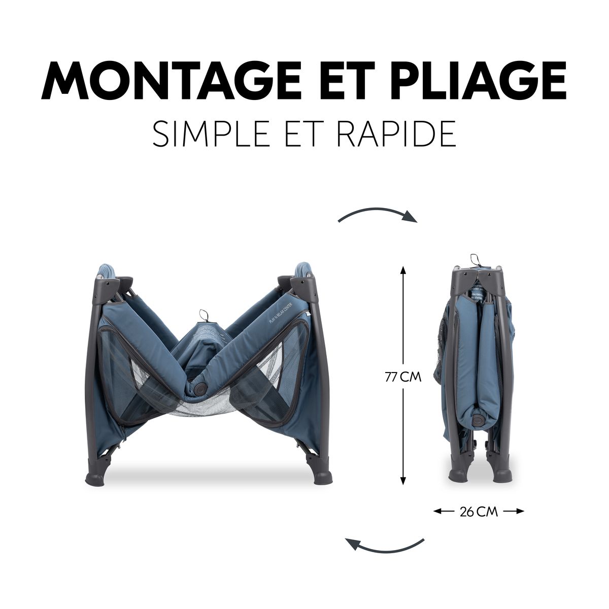 HAUCK Lit parapluie Play N Relax Center