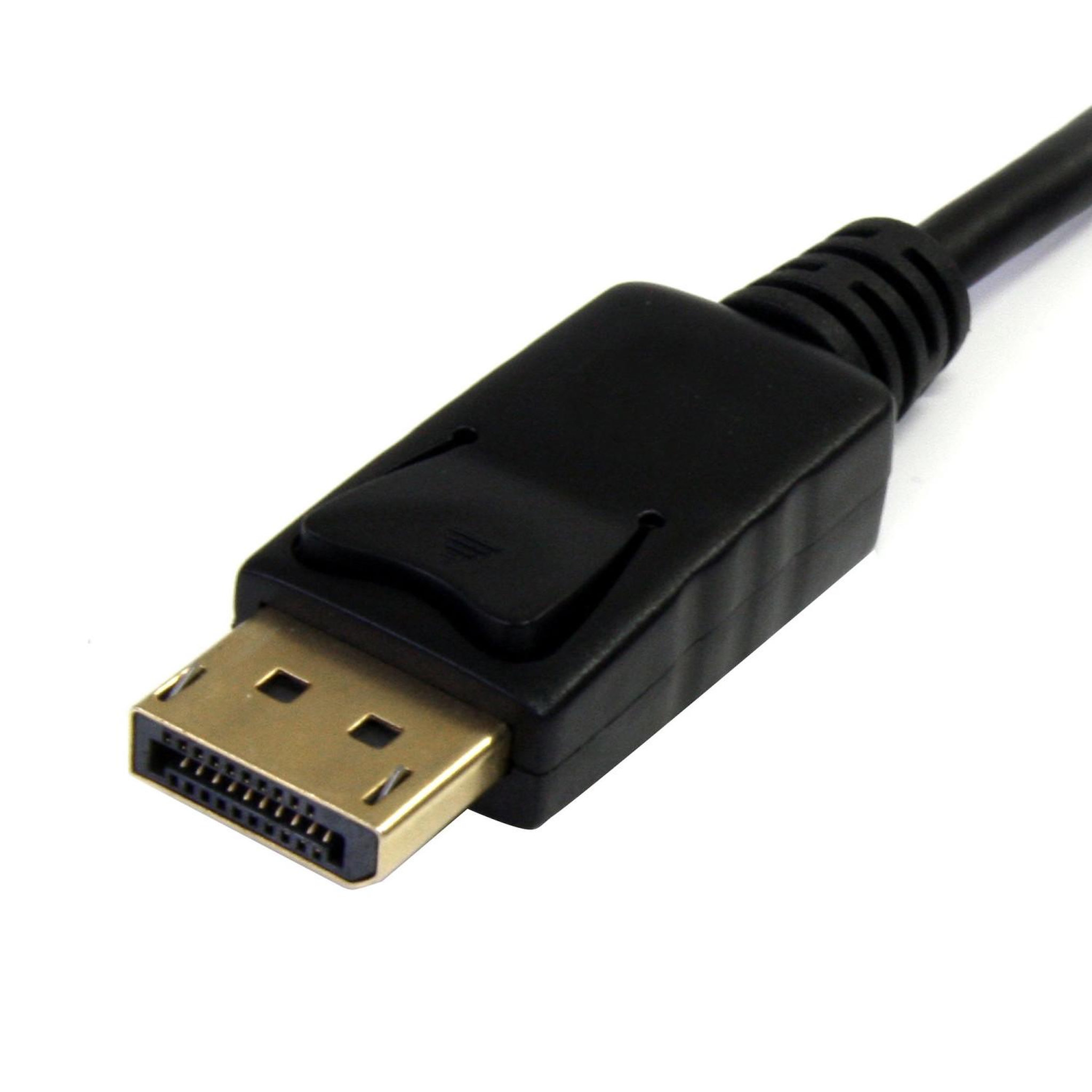 Voir la diapositive 3 : Startech Startech.com câble mini displayport vers displayport 1.2 de 3m - câble adaptateur mini displayport vers displayport 4k x 2k uhd - câble mini dp vers dp pour moniteur - câble de conversion mdp vers dp