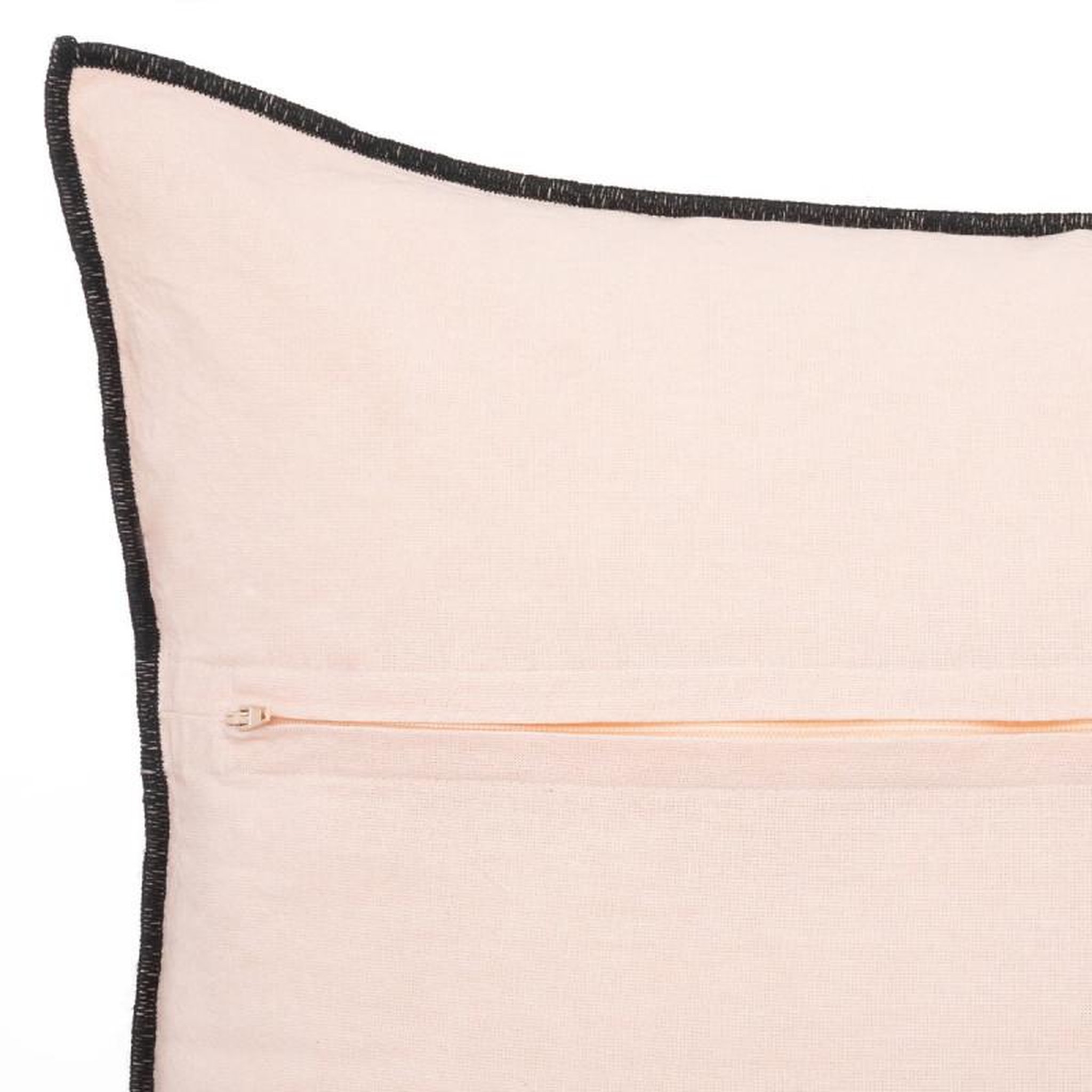 Voir la diapositive 2 : ATMOSPHERA Coussin Coton et Lin déhoussable  Linah  45 x 45 cm  Atmosphera