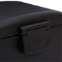 Voir la diapositive 4 : FIVE Poubelle en Métal  Cuisine  30L Noir