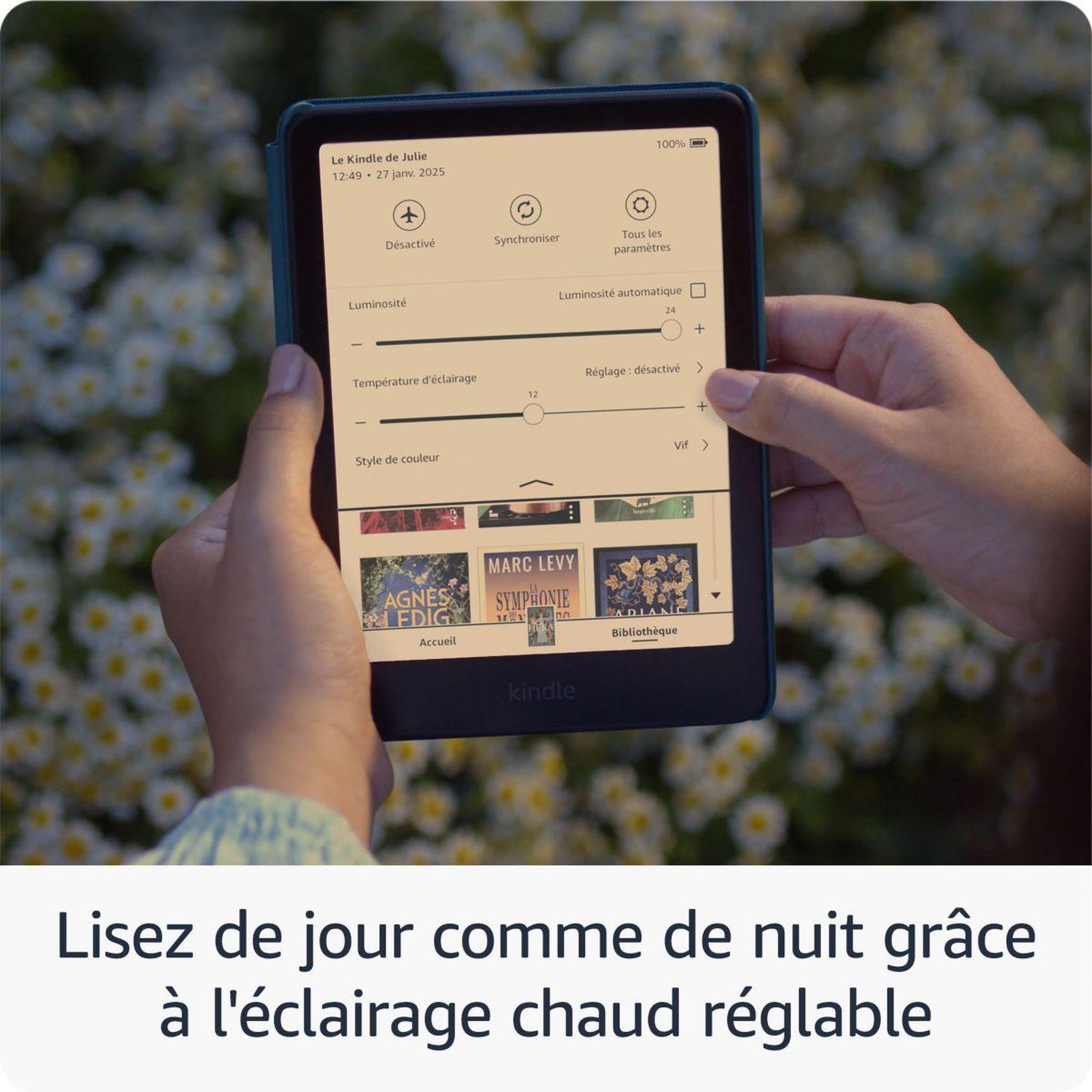 Voir la diapositive 5 : AMAZON Liseuse ebook kindle colorsoft - noire 16go