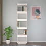 Voir la diapositive 3 : VIDAXL Bibliotheque/Separateur de piece Blanc 40x35x167 cm Pin solide