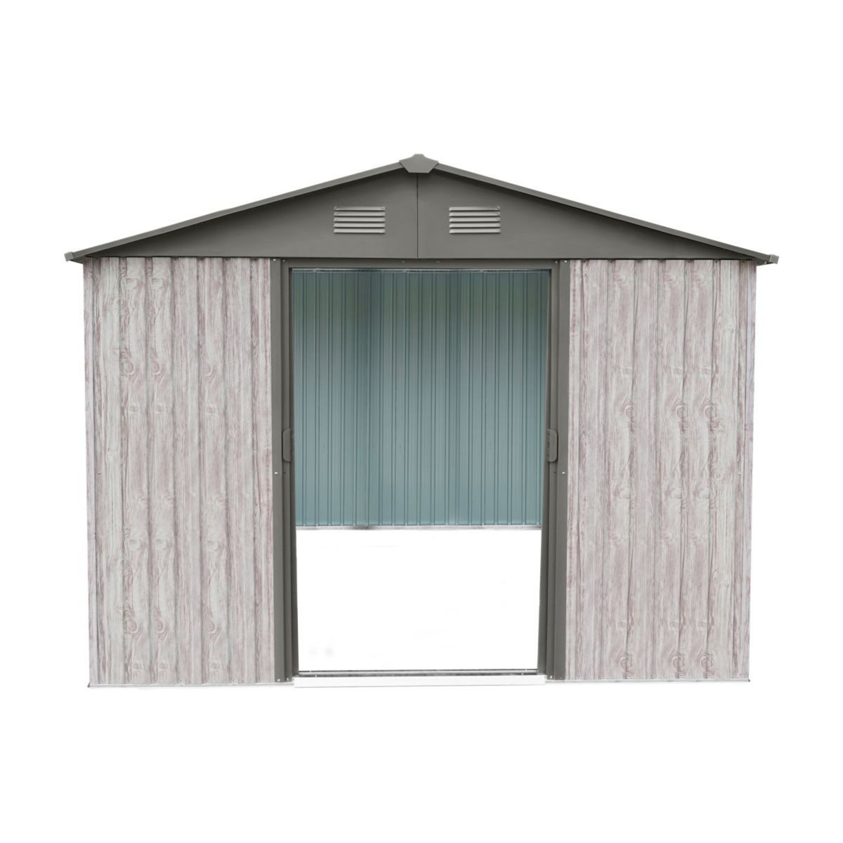 X Métal Abri de jardin métal - 13,6m² - WOODTOUCH