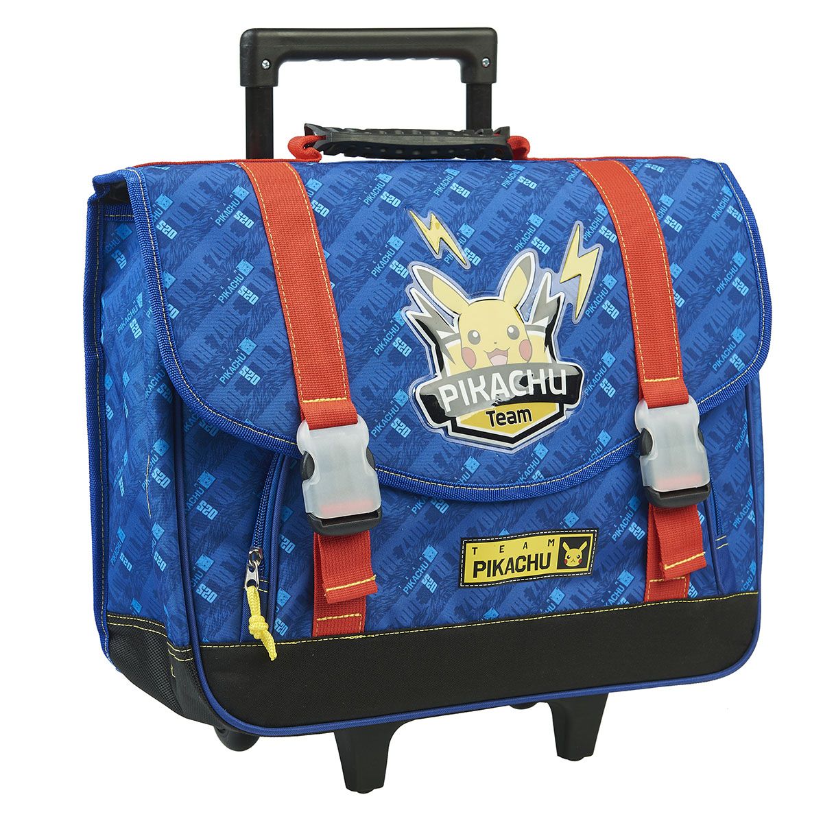 POKEMON Cartable à roulettes bleu POKEMON 