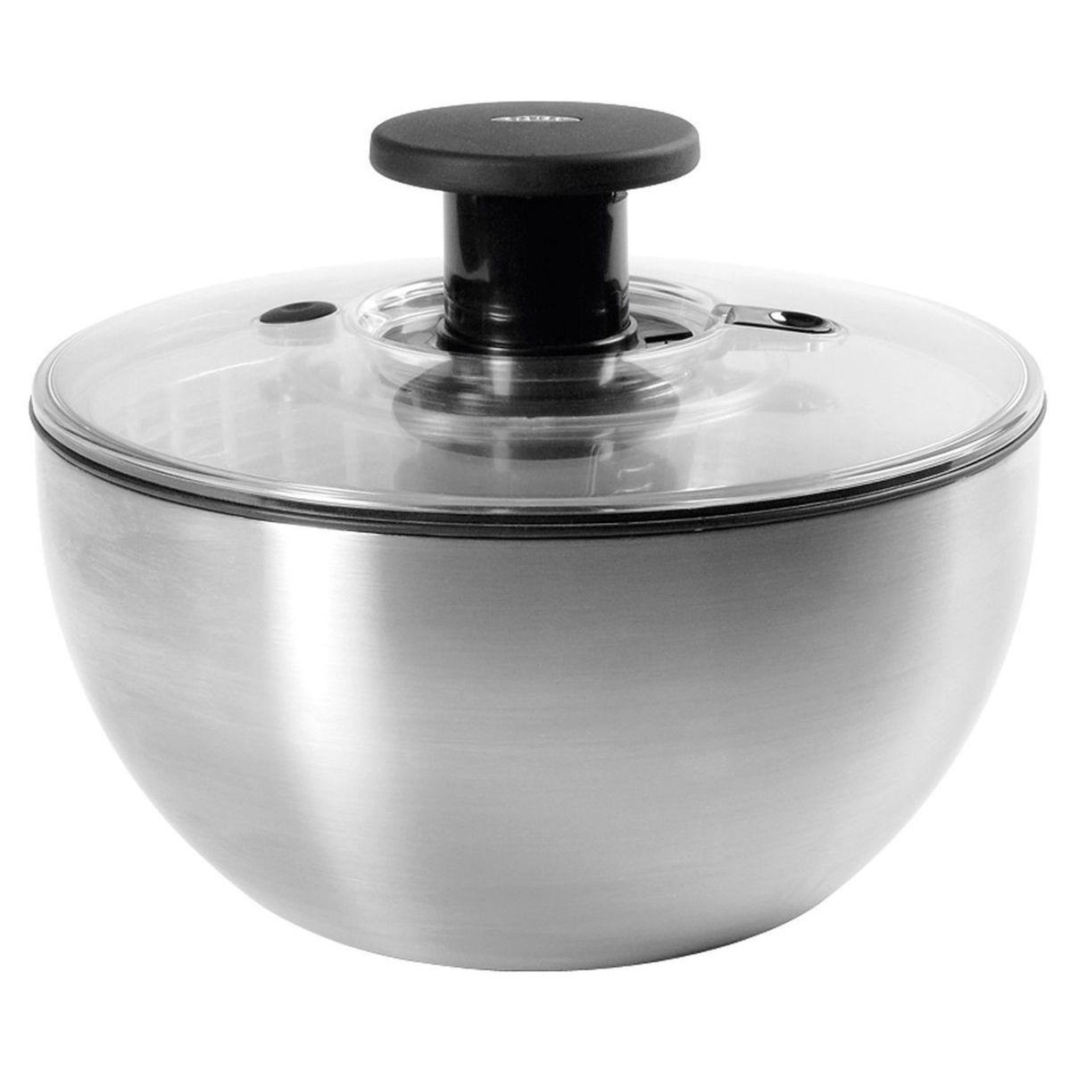OXO Essoreuse à salade à salade inox 26 cm