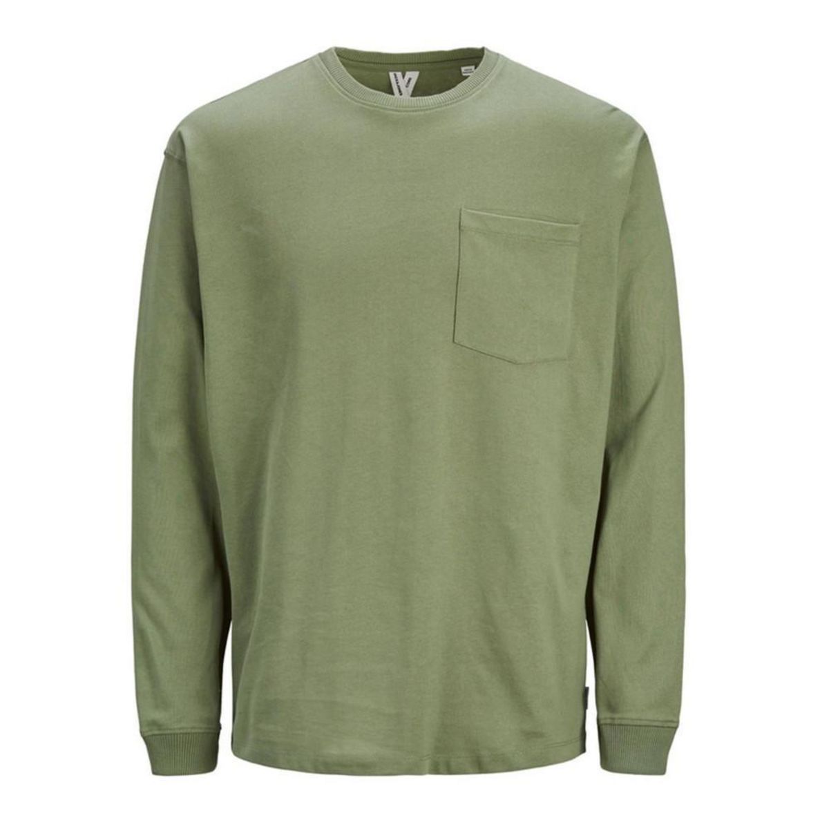 Jack & Jones T shirt  anches Longues Kaki Homme Jack & Jones Tanby