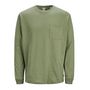 Voir la diapositive 1 : Jack & Jones T shirt  anches Longues Kaki Homme Jack & Jones Tanby