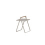 Voir la diapositive 3 : Paris Prix Table d'Appoint de Jardin  Clarin  59cm Beige
