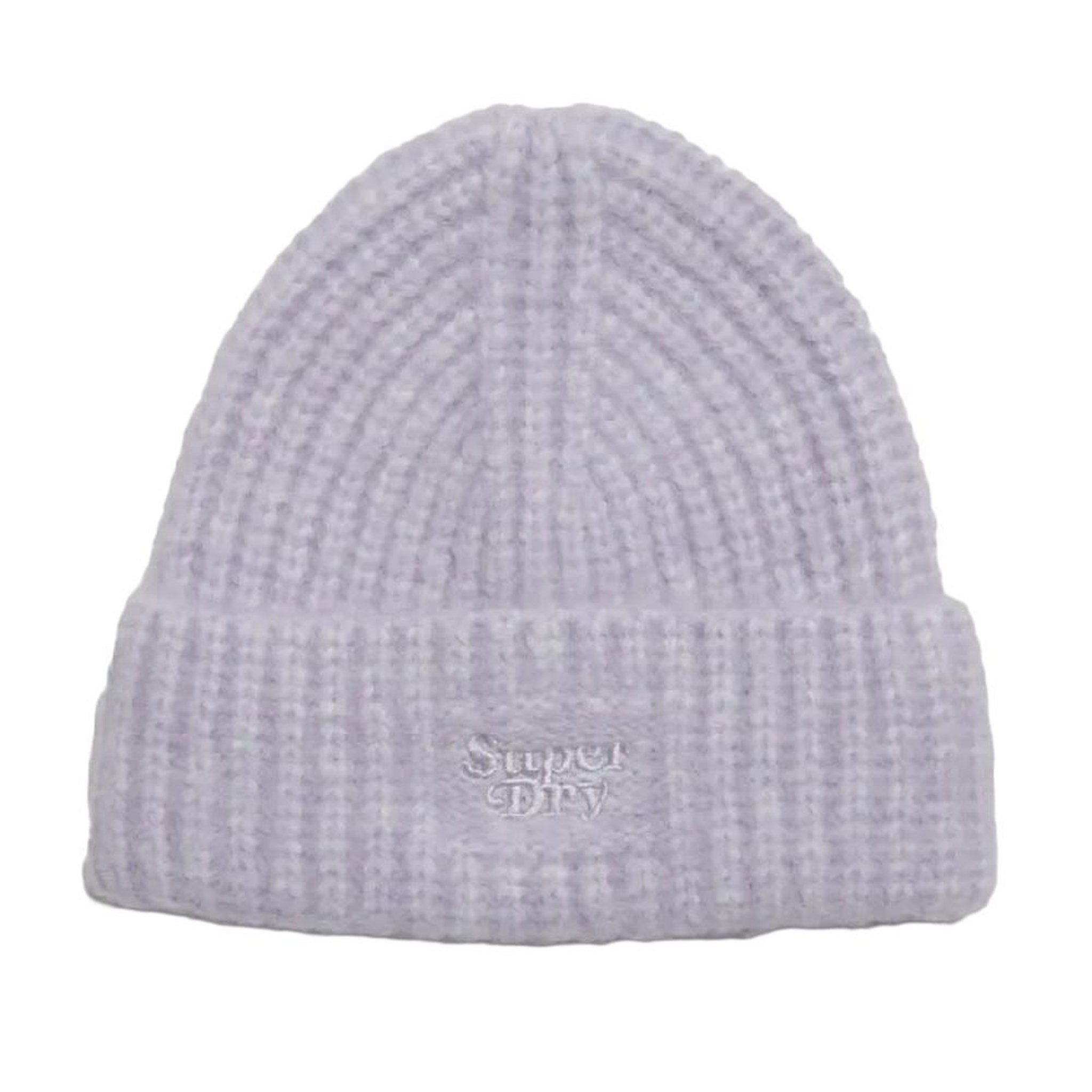 Calvin Klein Bonnet Mauve Femme Superdry Rib Knit Beanie. Coloris disponibles : Violet