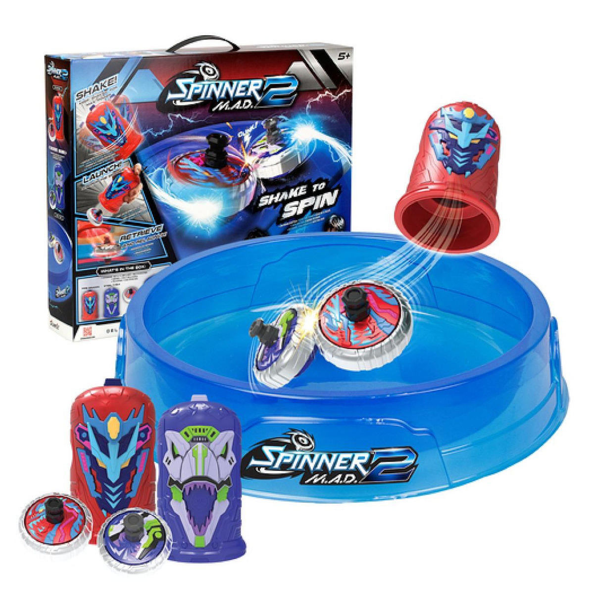 SILVERLIT spinner m.a.d. 2 deluxe toupie