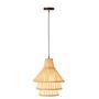 Voir la diapositive 2 : Paris Prix Lampe Suspension en Bambou  Midano  32cm Naturel