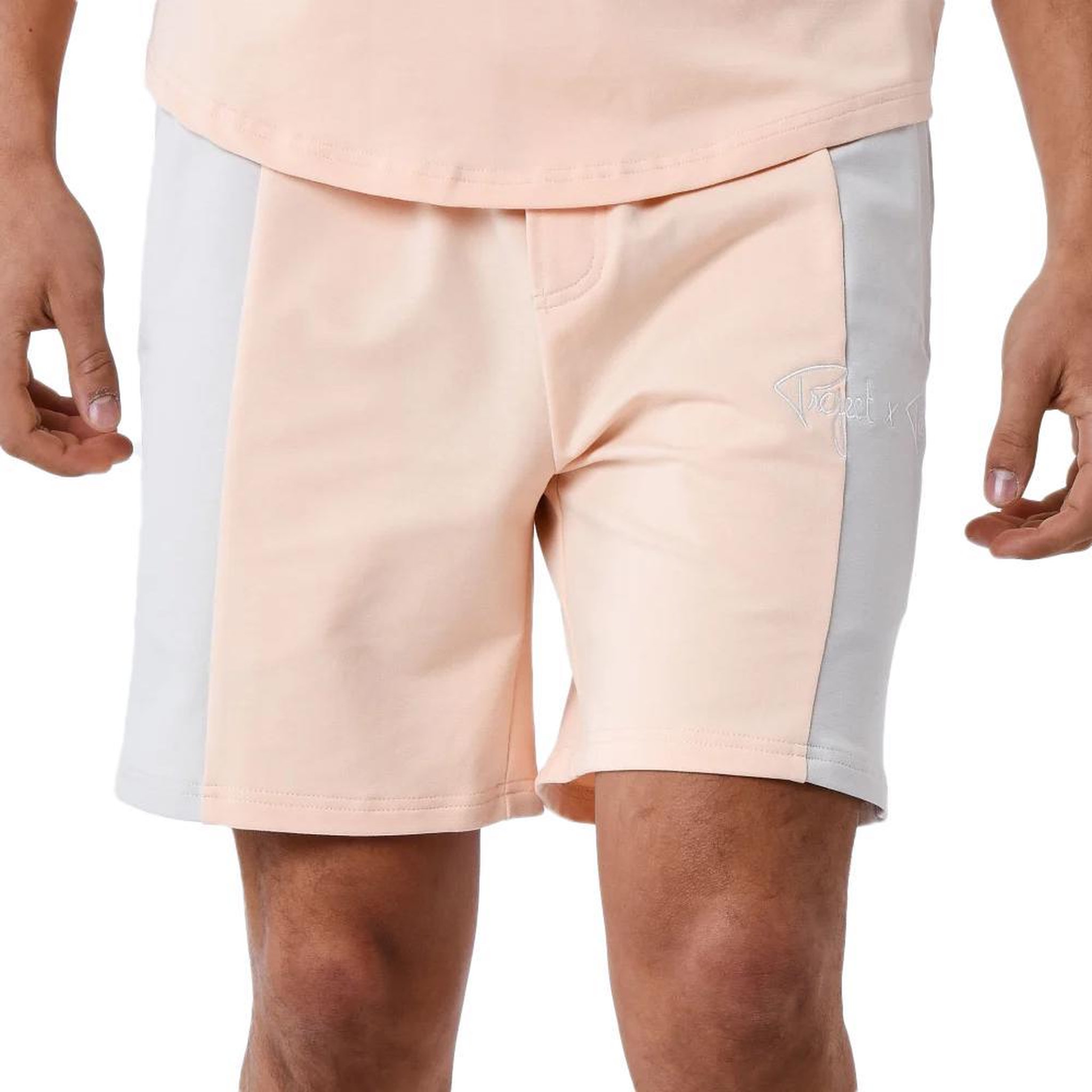 Voir la diapositive 2 : Project X Short /Blanc Homme Project X Paris Colorblock