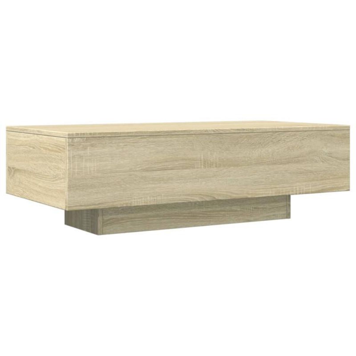 VIDAXL Table basse chêne sonoma 100x49,5x31 cm bois d ingénierie