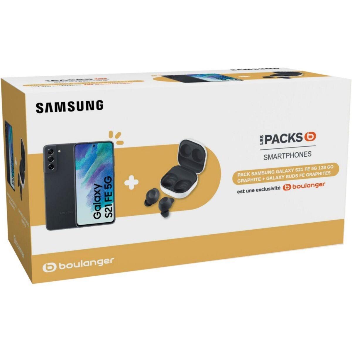 SAMSUNG Smartphone Galaxy S21 5G 128 Go Gris pas cher 