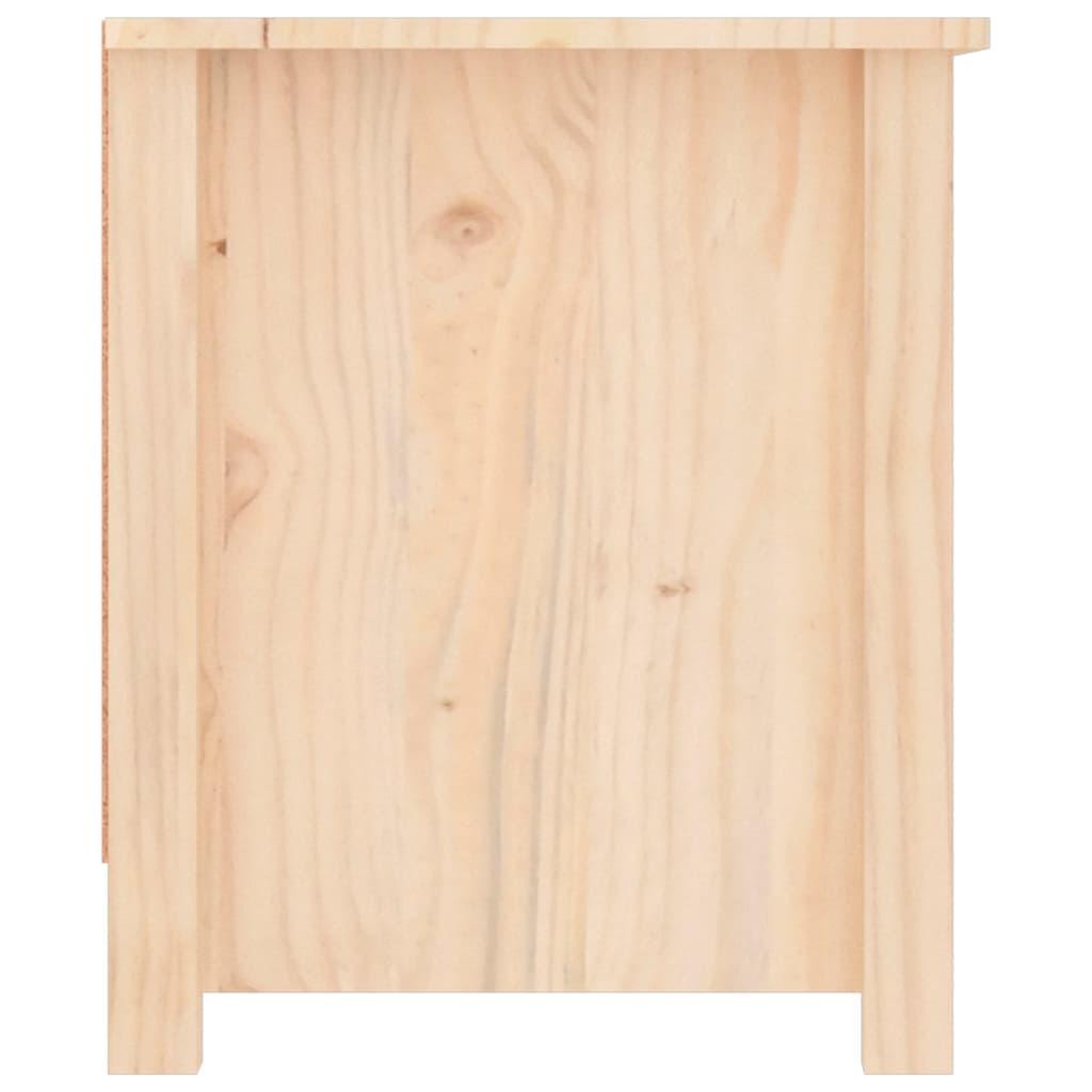 Voir la diapositive 5 : VIDAXL Armoire a chaussures 110x38x45,5 cm Bois de pin massif